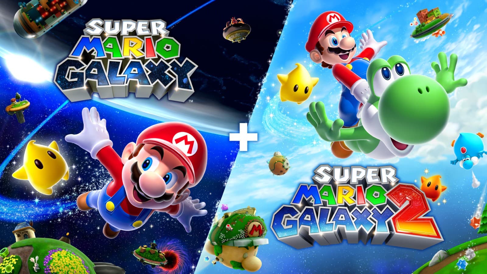 Super Mario Galaxy 1 + 2
